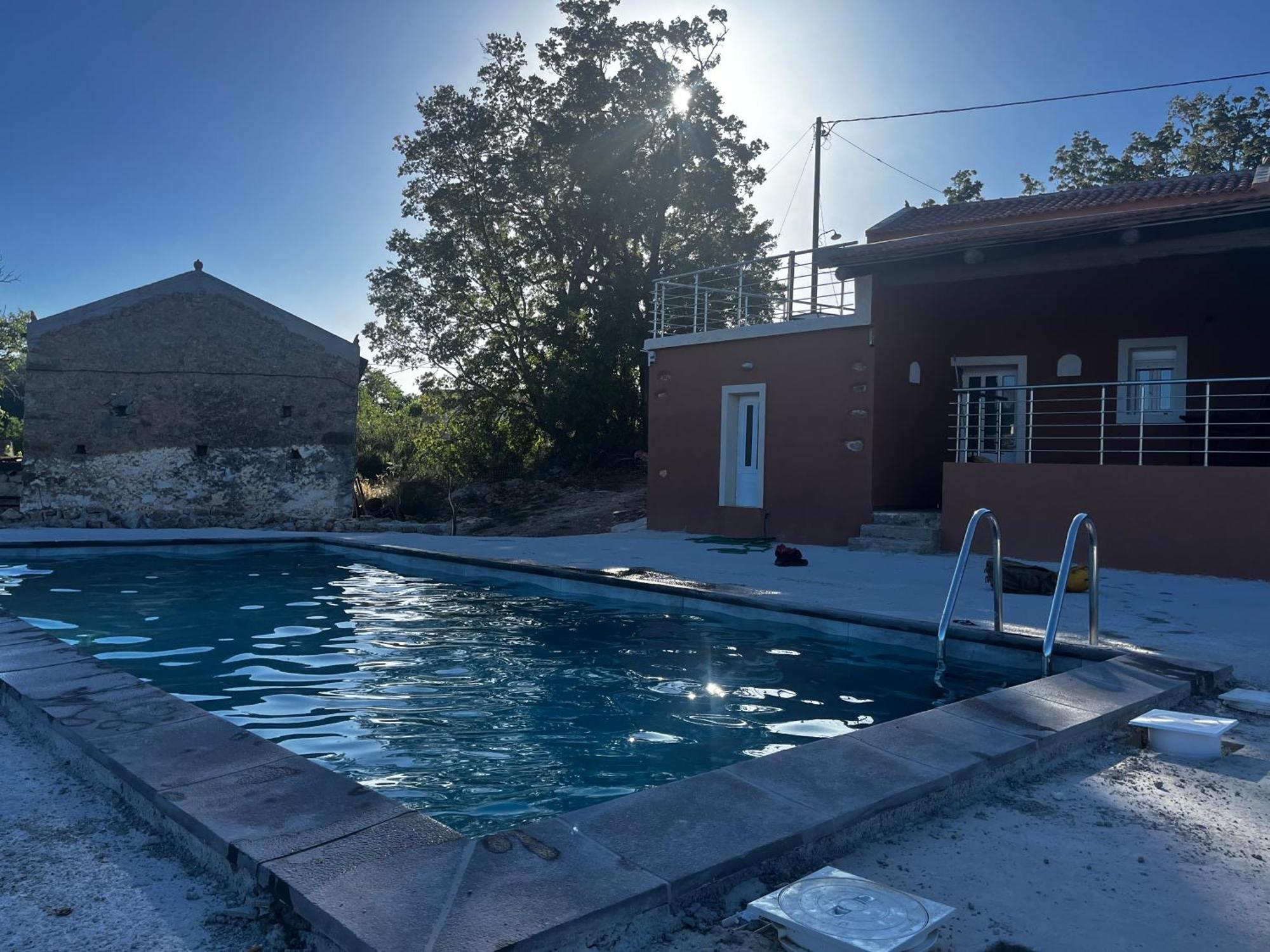 Pulchra Campis,Private Pool,Wifi,Parking Apartman Nerokouros Kültér fotó